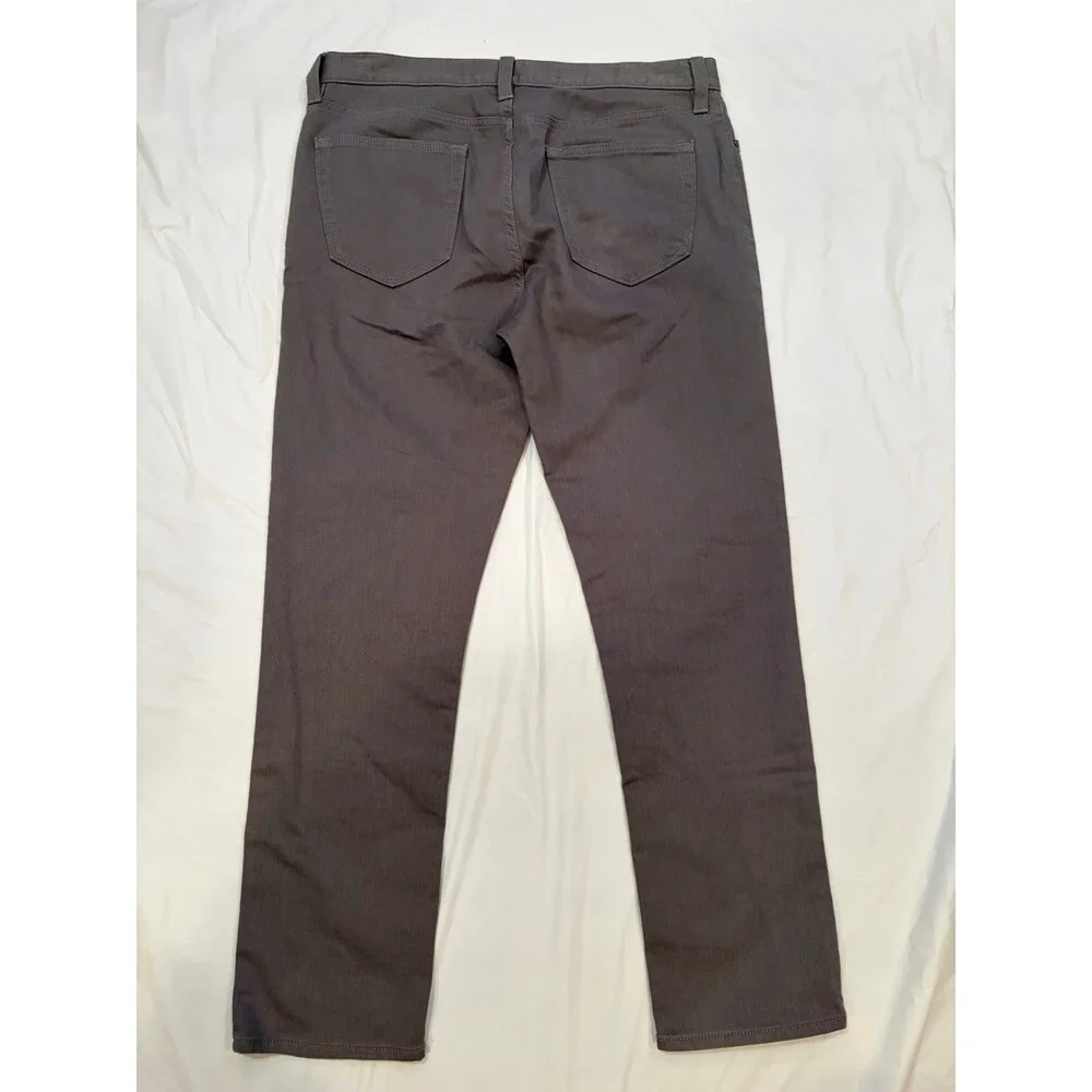 Banana Republic Jeans Men's 33x30 Grey Traveler Slim Fit 5-Pocket